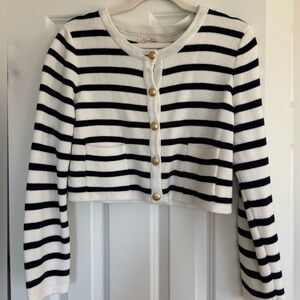 Jessica Simpson Nautical Striped Cardigan